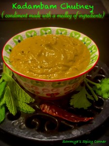 Kadambam Chutney